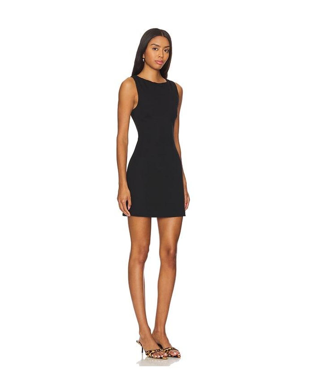 Lovers + Friends Black Harper Mini Dress