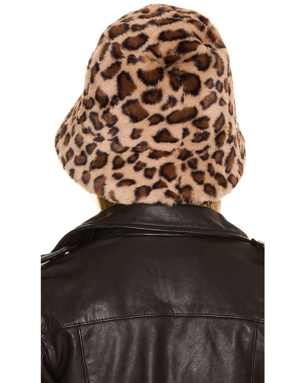Adrienne Landau Faux Fur Bucket Hat in 