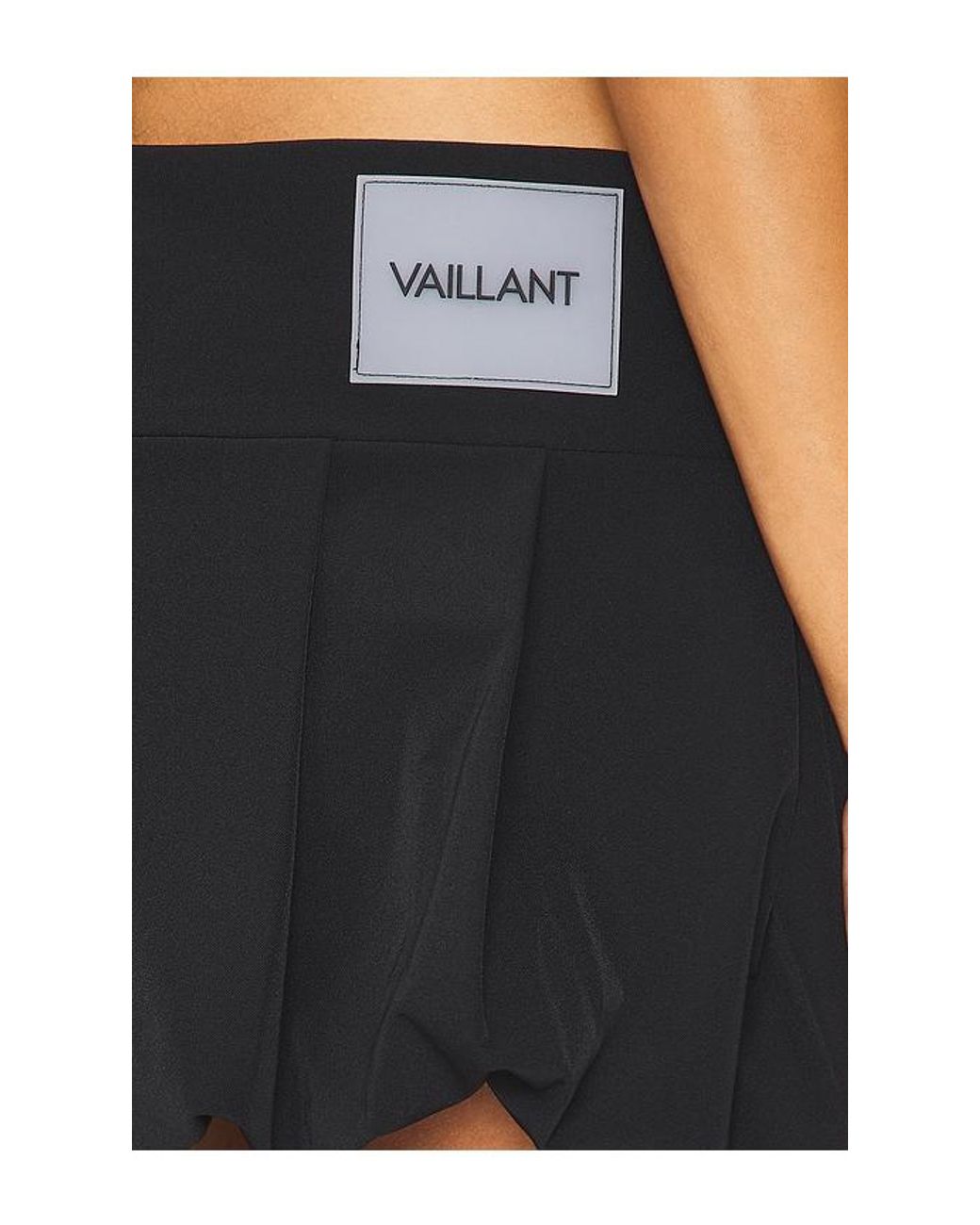 Vaillant Black Mini Pleated Skirt