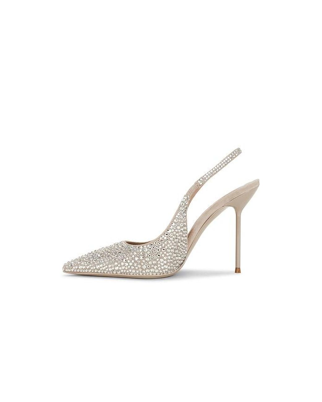 Paris Texas White Lidia Slingback Pump