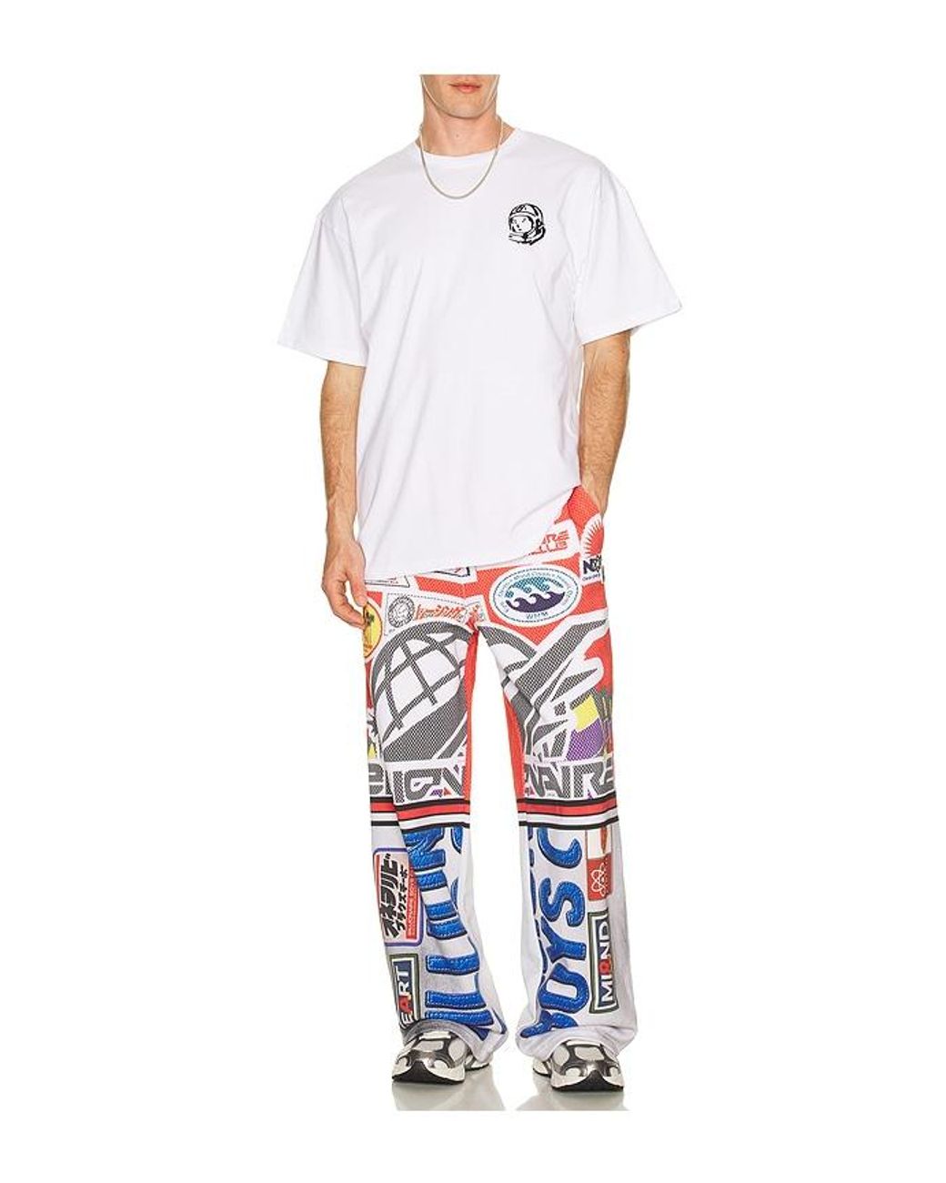 BBCICECREAM Red Fision Sweatpants for men