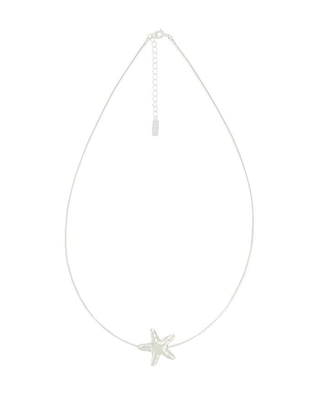 Casa Clara White Maris Pendant Necklace