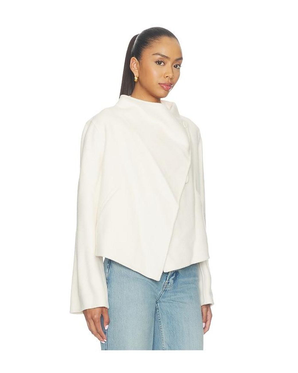 SOIA & KYO White Bree Jacket