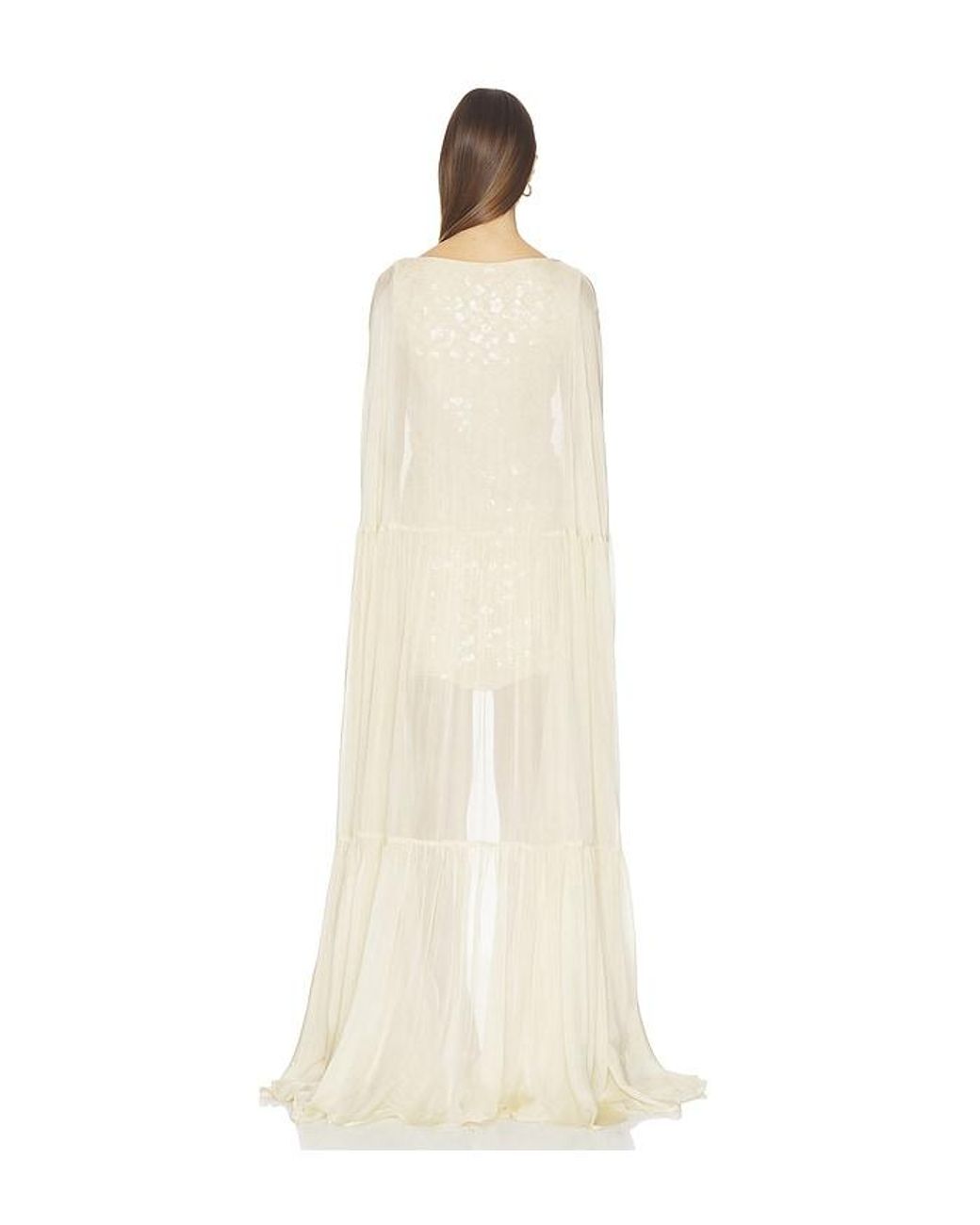 La Fuori Natural Tulle Dress
