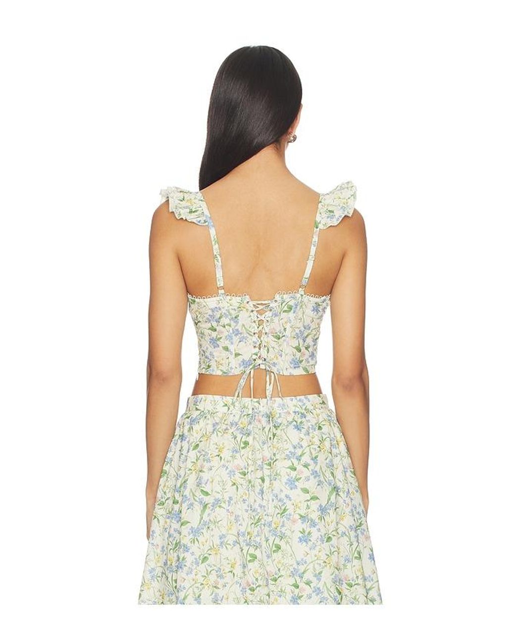 Astr Multicolor Wedelia Top