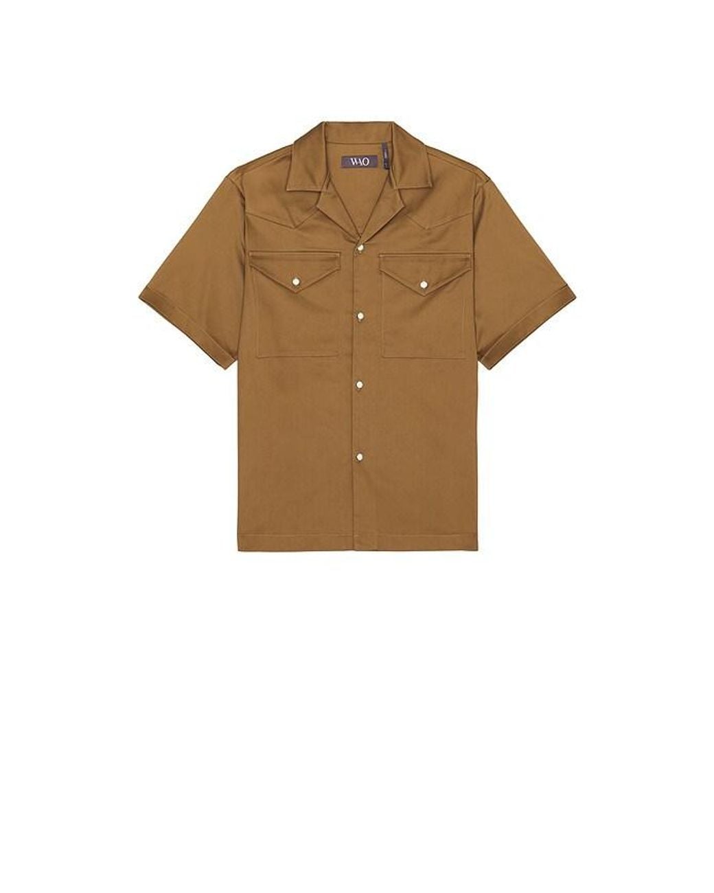 Camisa En Talla En WAO de color Green