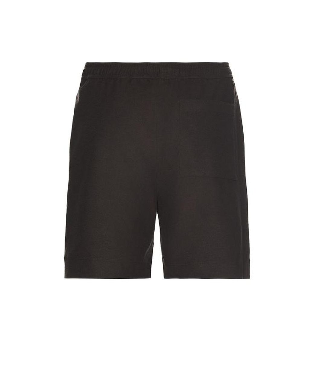 Theory Black Soft Terry Sweatshorts for men