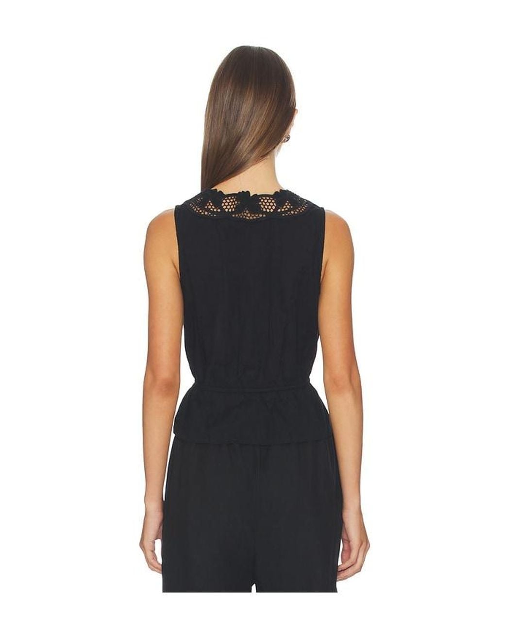 Rails Black Leilani Top