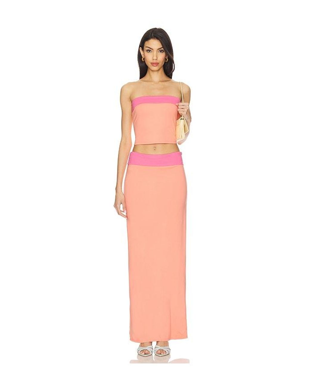 Lovers + Friends Multicolor Tulip Maxi Skirt