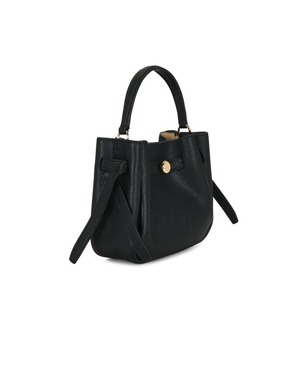 Tory Burch Black Romy Mini Bucket Bag