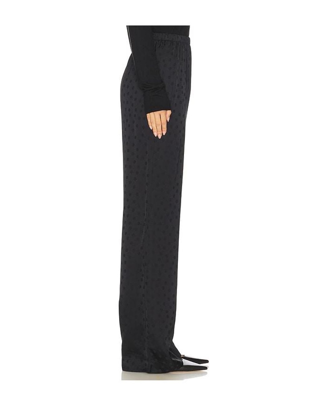 Anine Bing Black Elain Pant