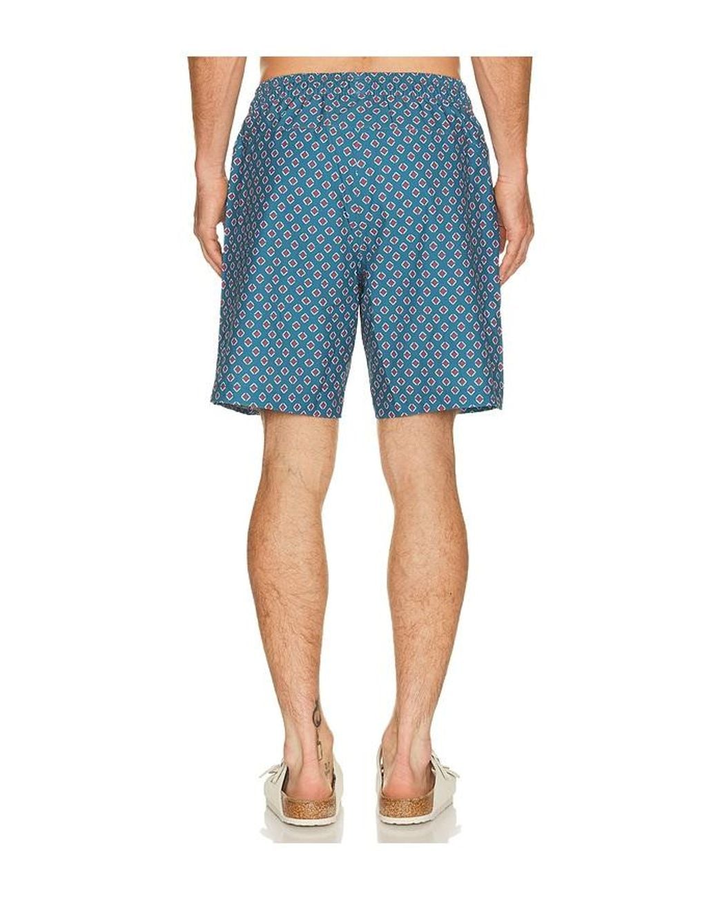 Rhone Blue 7.5 R&R Lined Trunk for men