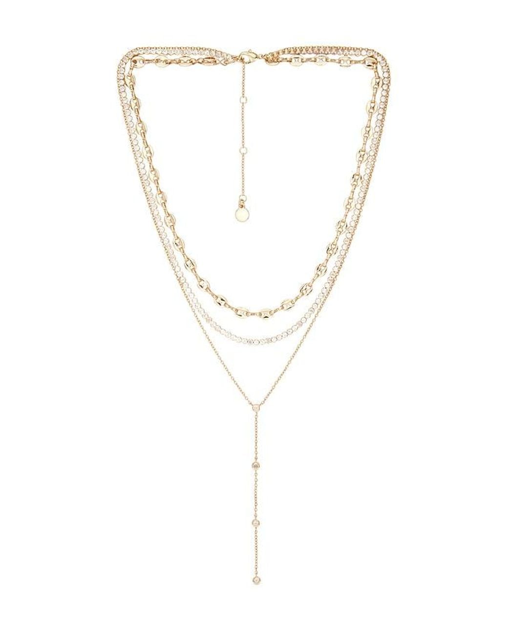 BaubleBar Metallic Halskette Cataline