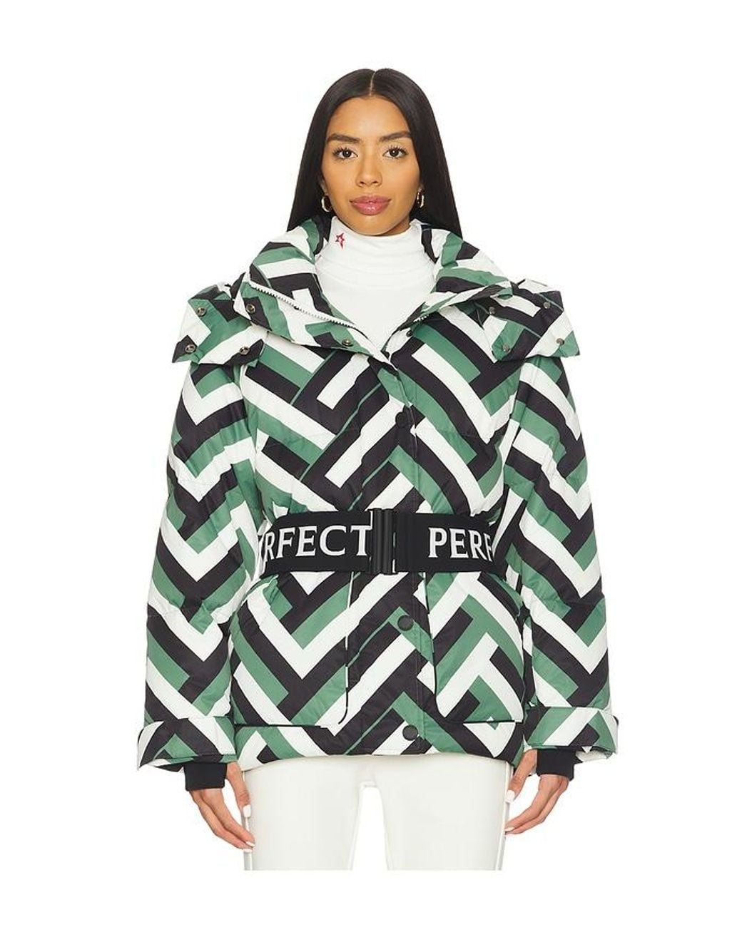 Perfect Moment Green Cortina Ski Parka