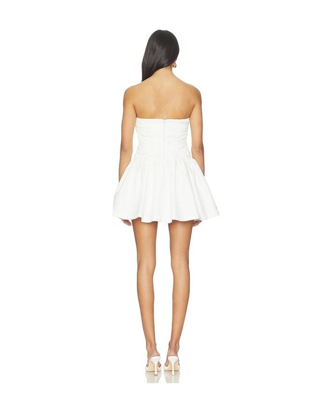 Lovers + Friends White Judy Mini Dress