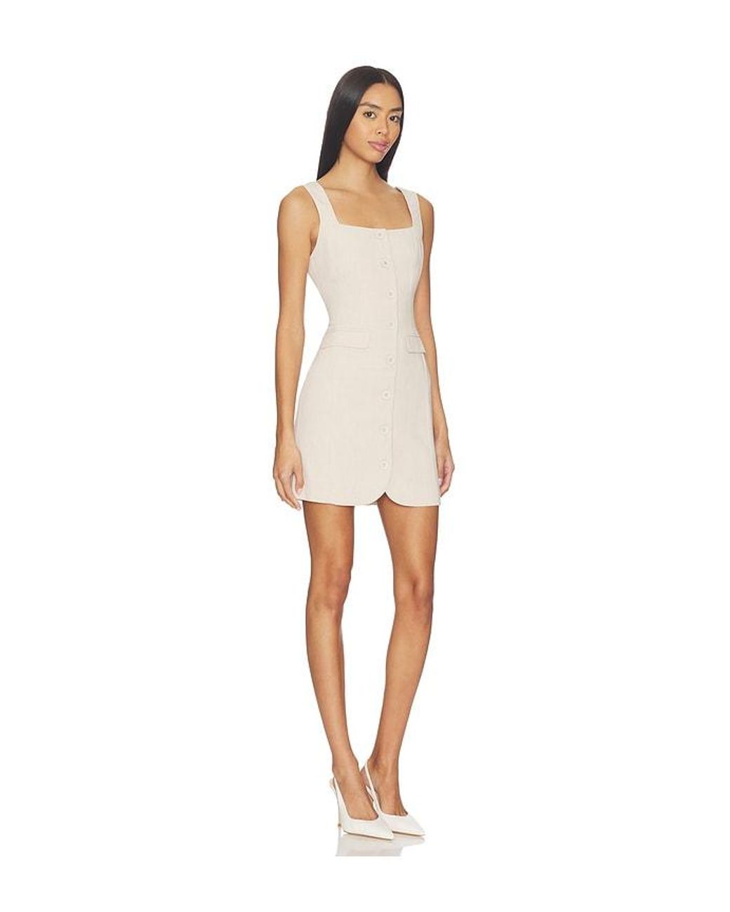 SOVERE White Volition Long Line Dress