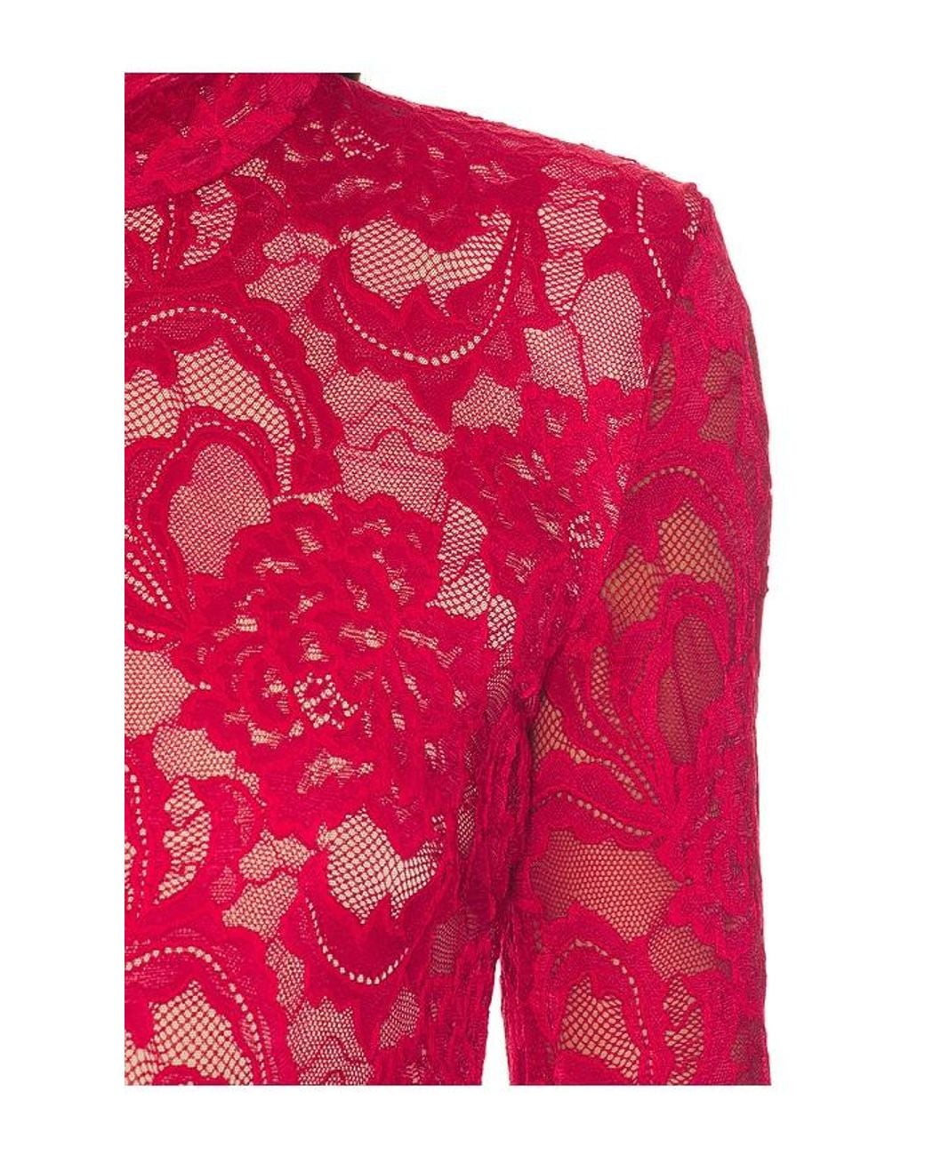 Nookie Red Ever After Long Sleeve Gown