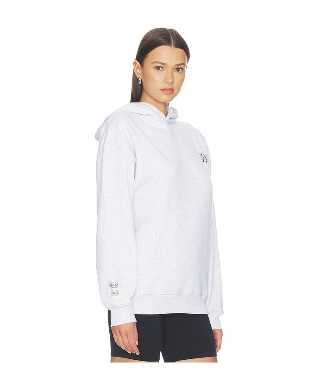Huega House White Track Hoodie