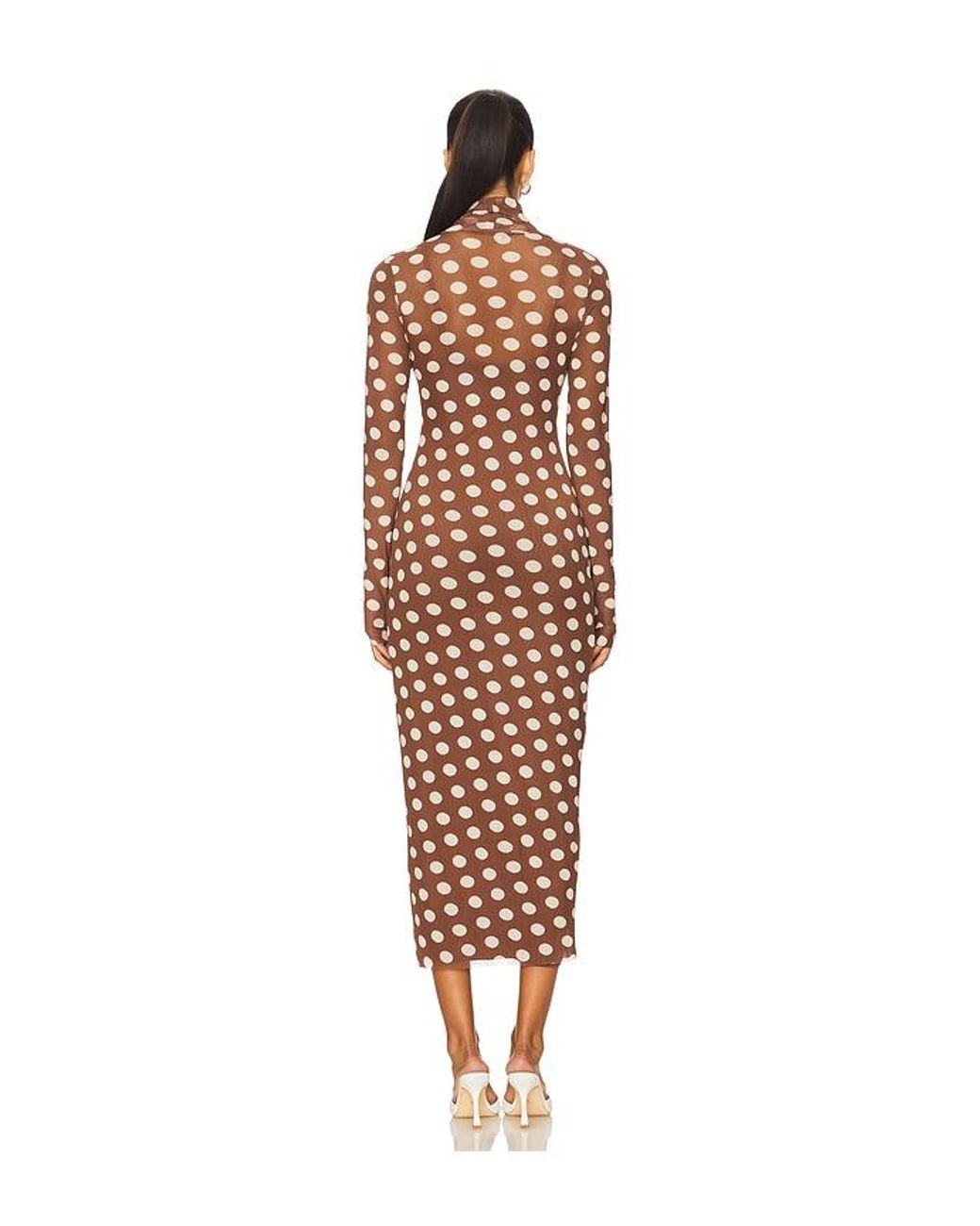 AFRM Multicolor Shailene Midi Dress