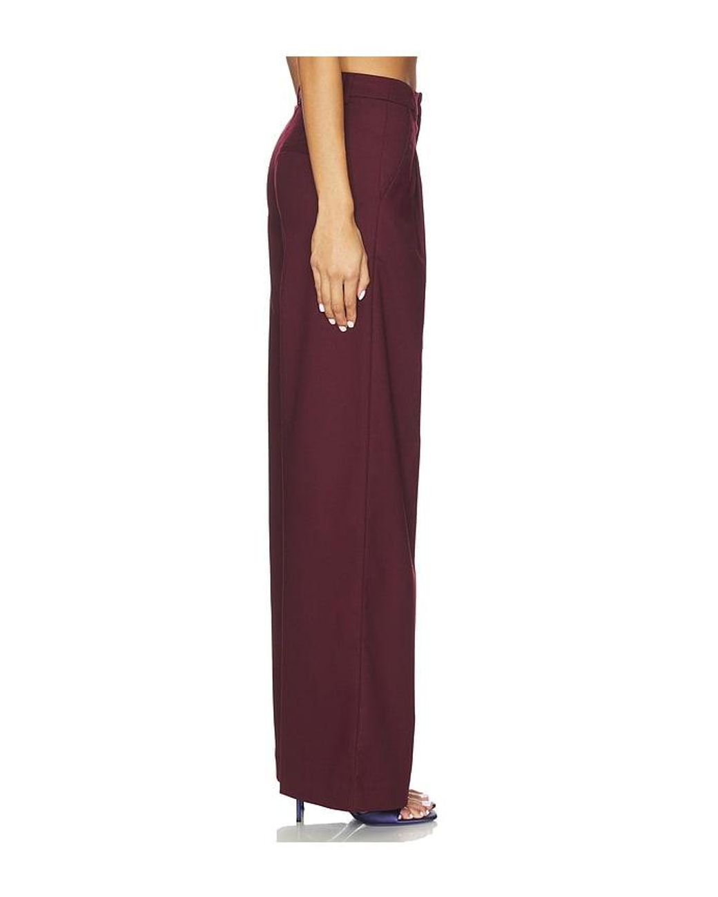 Gestuz Red Paula Midwaist Pants