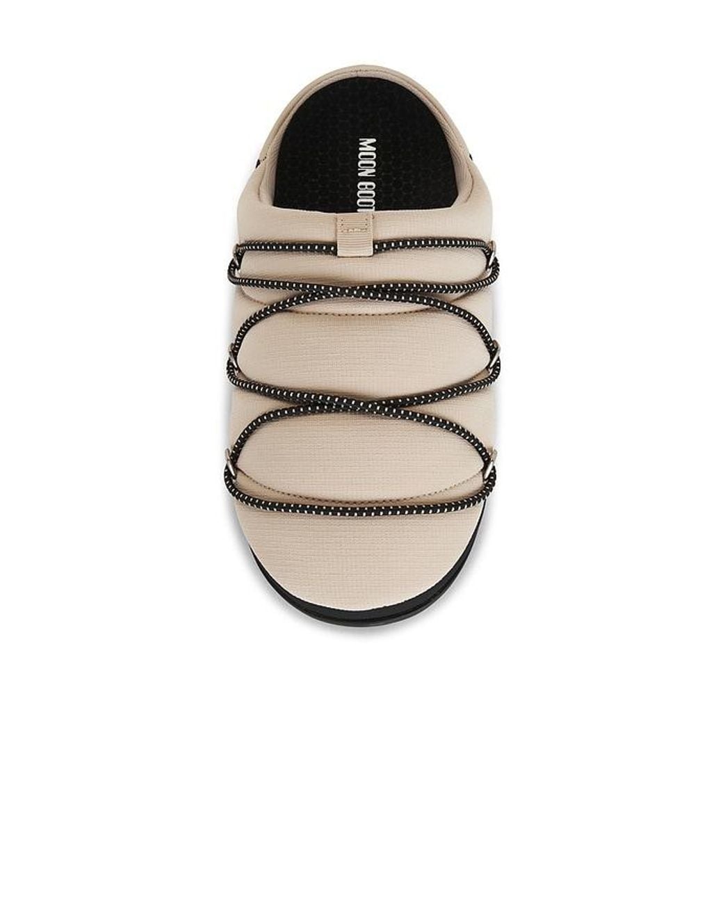 Moon Boot Black Mb Soft Slipper for men