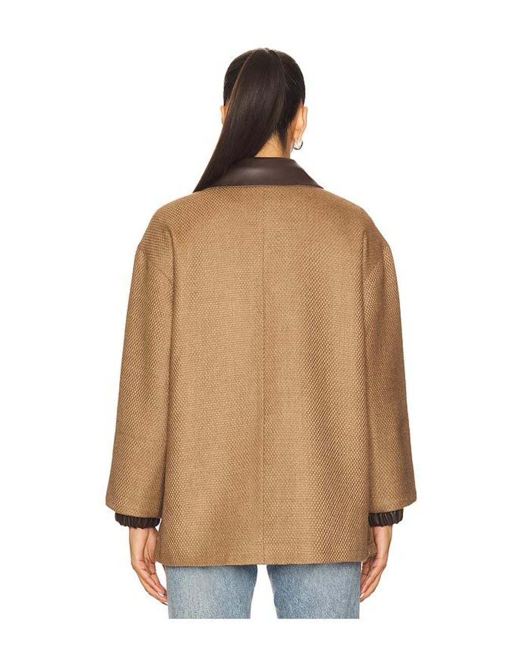 Line & Dot Natural Jacke Bourbon