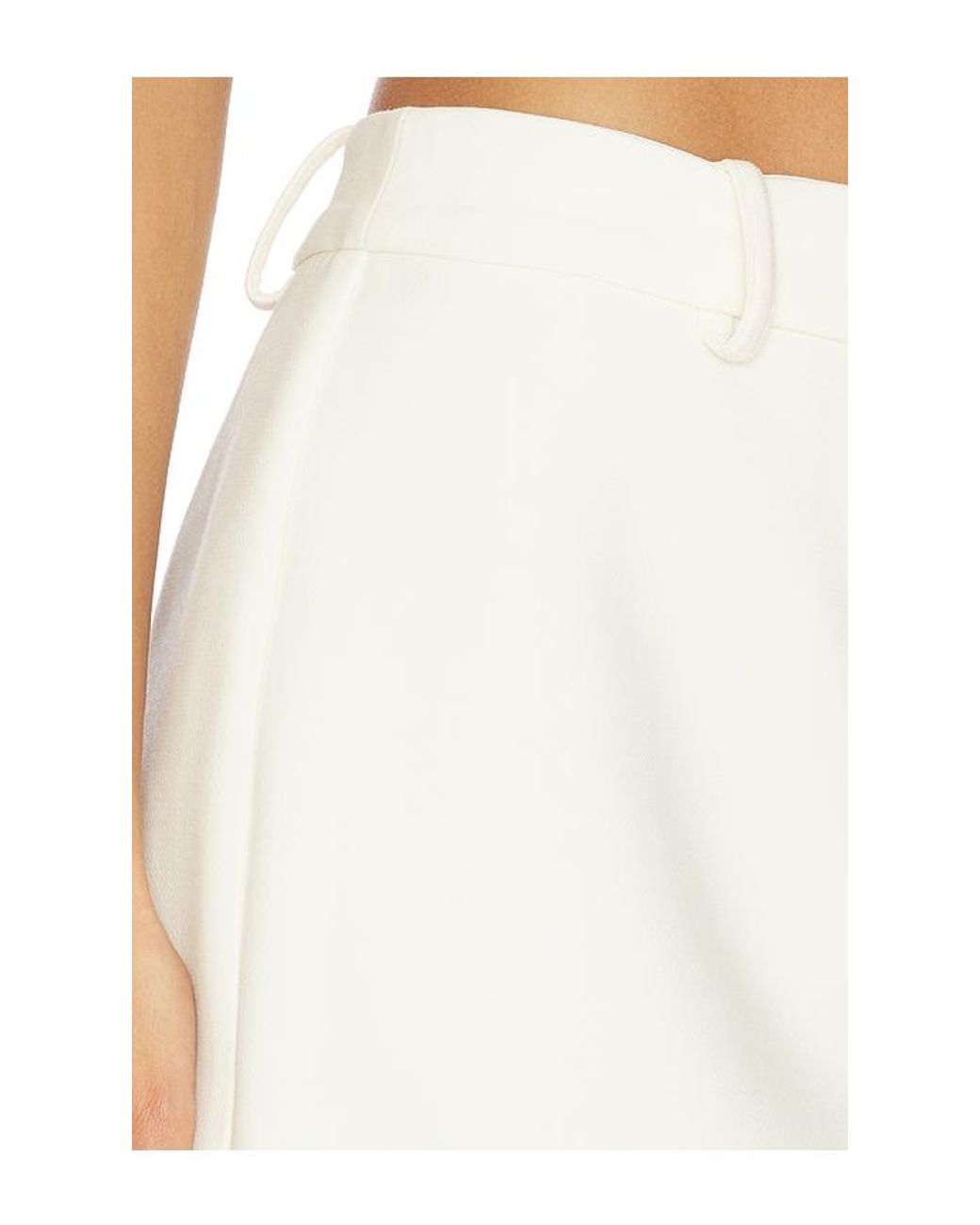 Lovers + Friends White Paola Mini Skirt