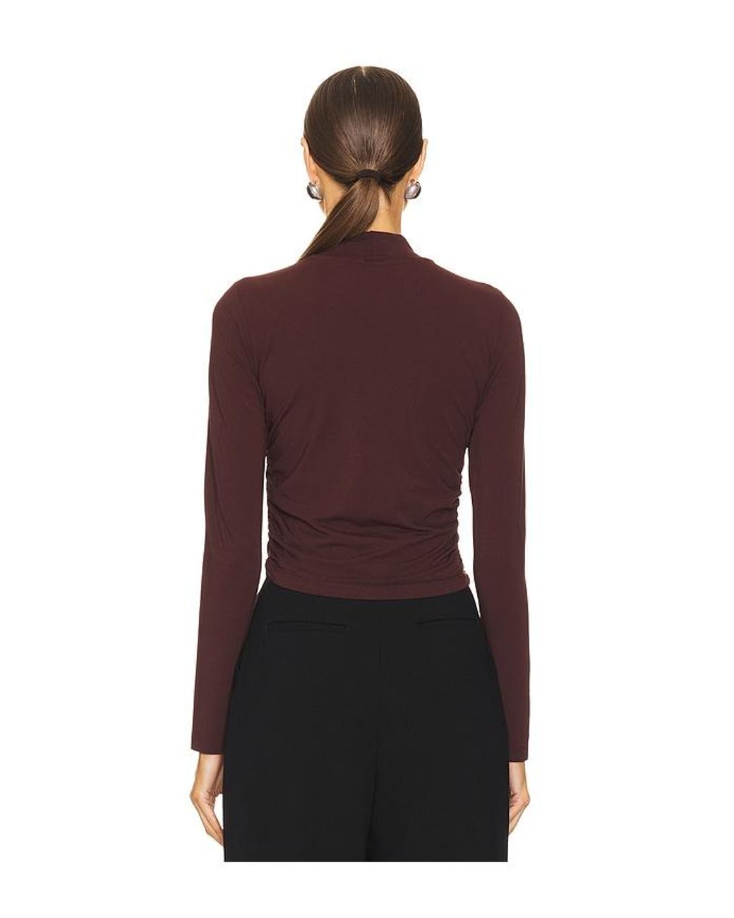 Bobi Purple Longsleeve Top