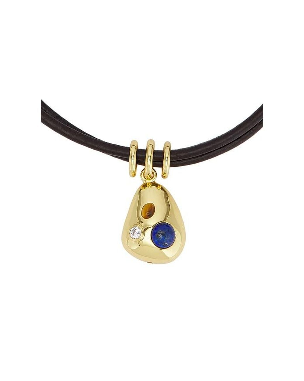 Eliou Black Noemia Necklace