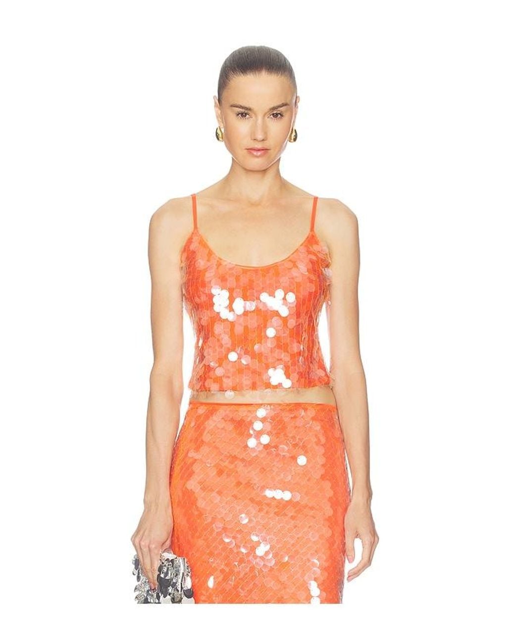 SNDY'S Orange X Revolve Calliope Top