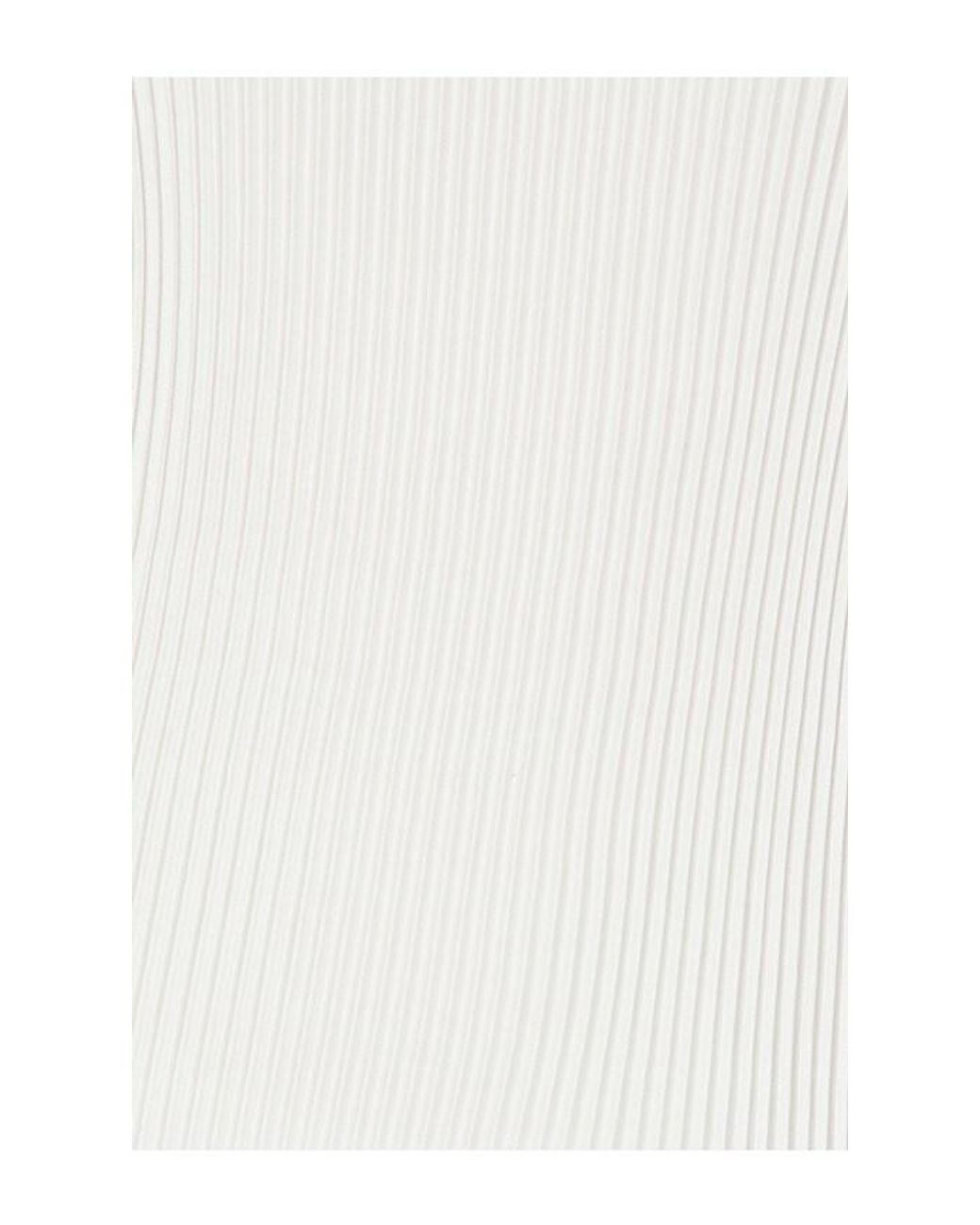 L'idée White Volant Mini Dress