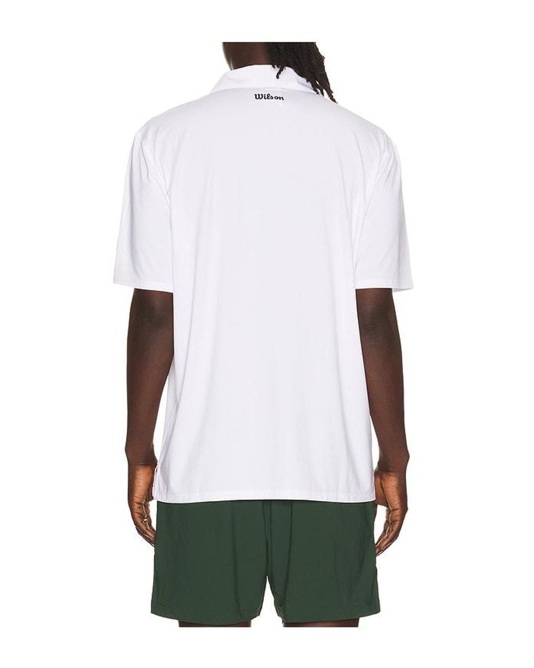 Wilson White League Polo for men