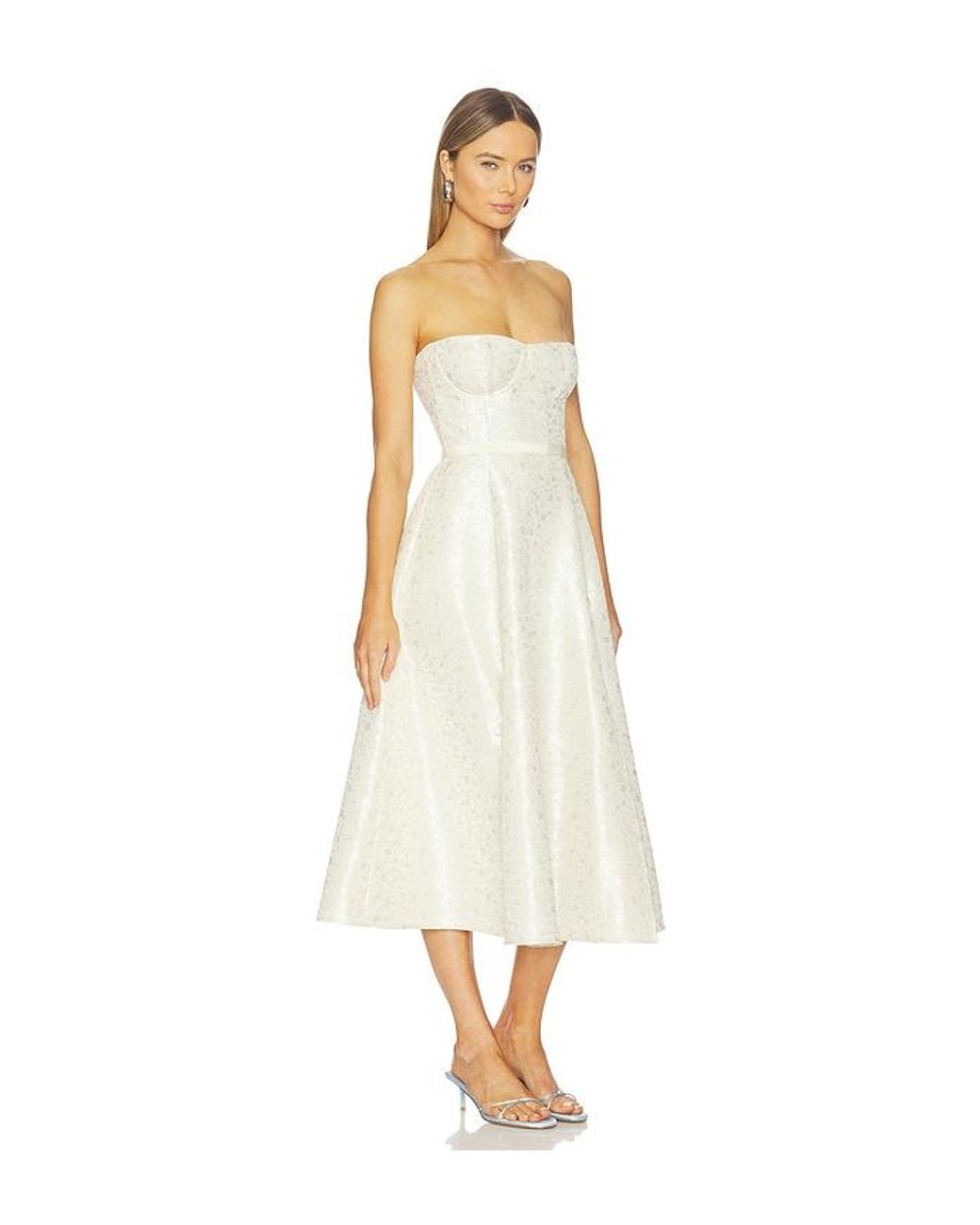 V. Chapman White Vanessa Dress