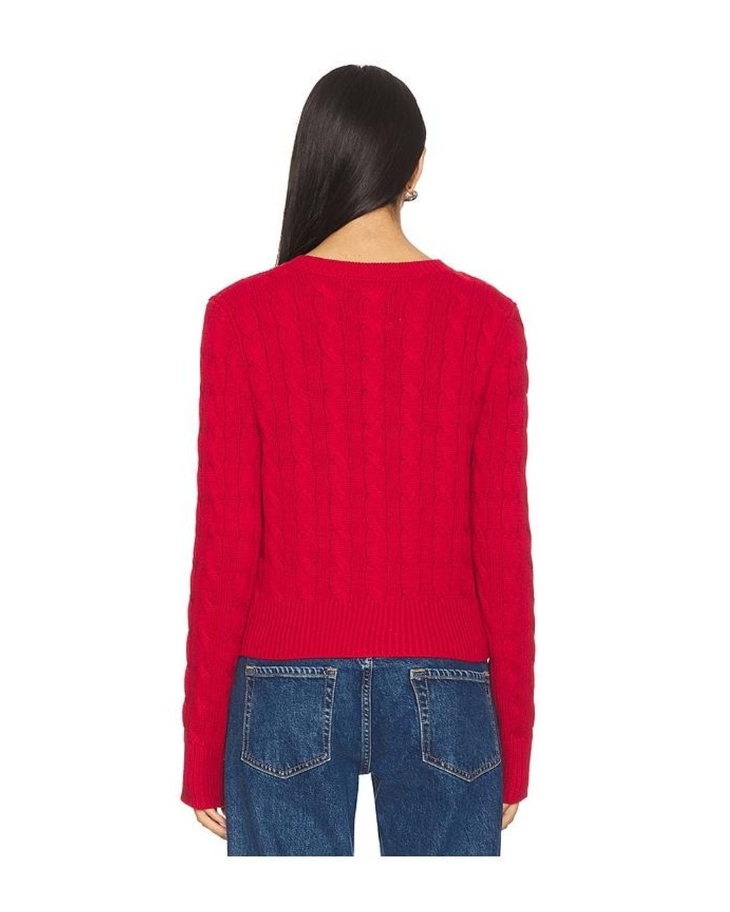 Terez Red X Revolve Chiefs Knit Cardigan