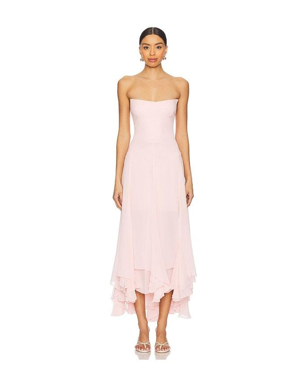 Amanda Uprichard Pink Monterey Dress