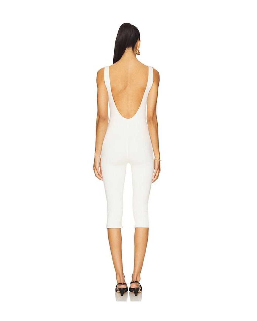 AFRM White Tahlia Jumpsuit
