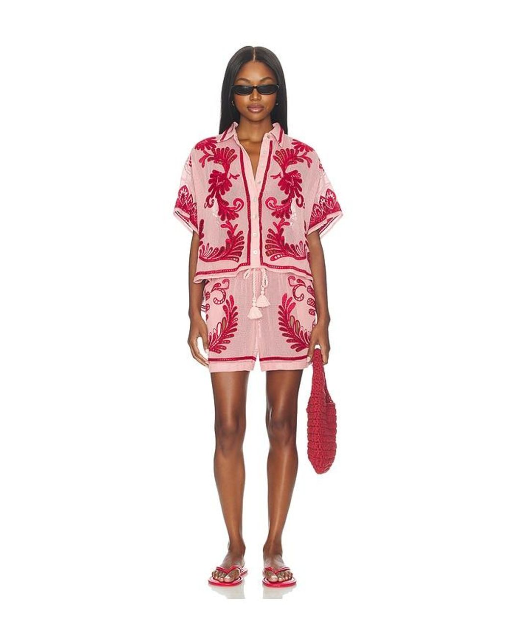 Farm Rio Red Short