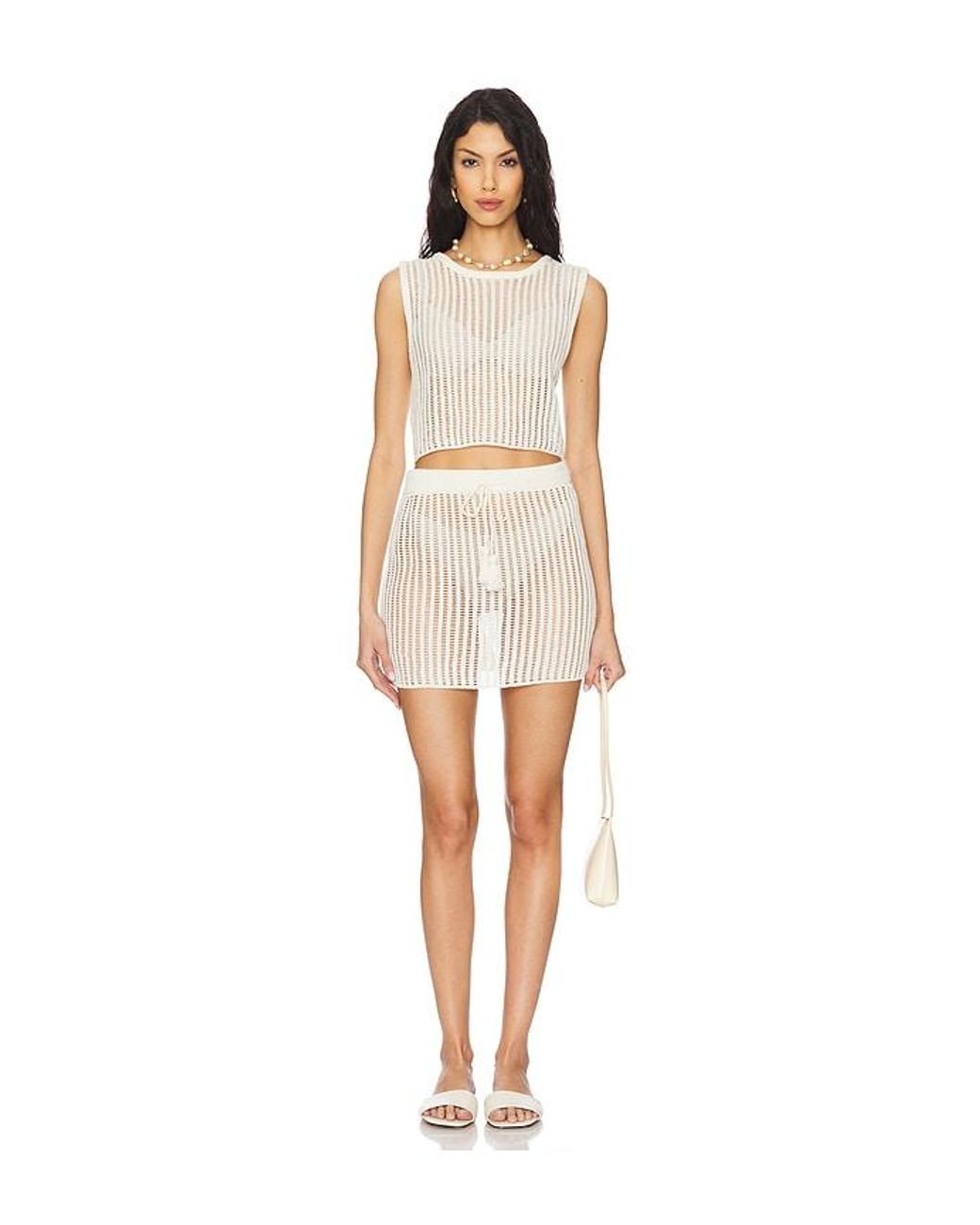 LSPACE White Sander Top