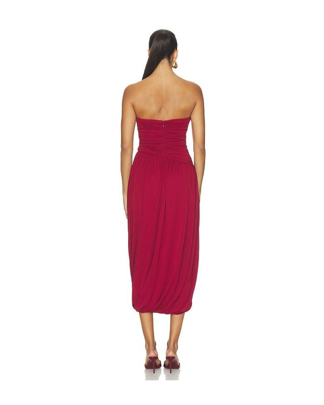 Cinq À Sept Red Rosine Dress