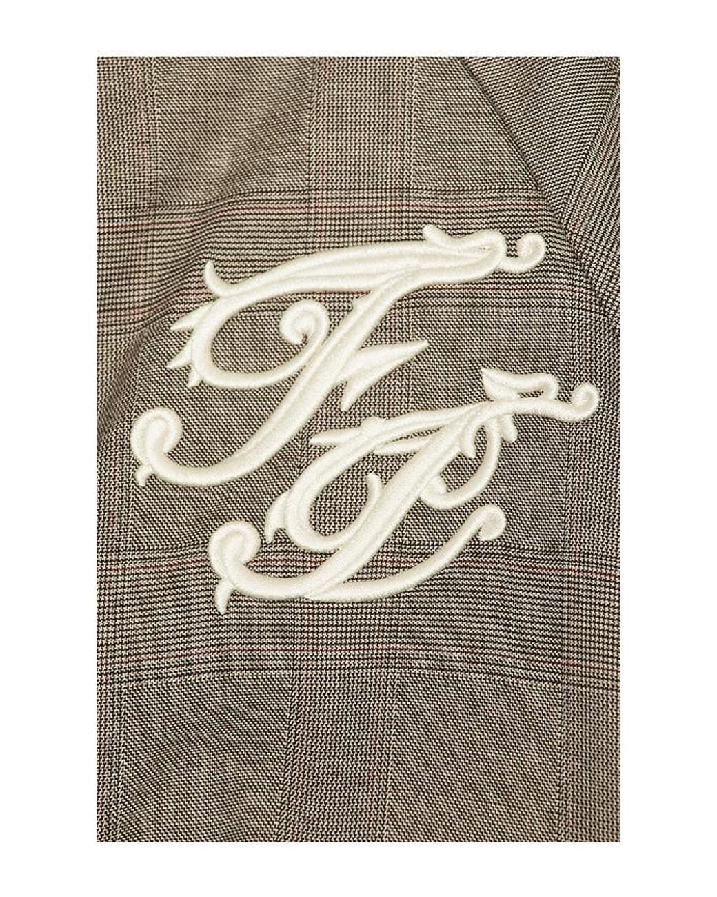 Filling Pieces Gray Raglan Track Jacket for men