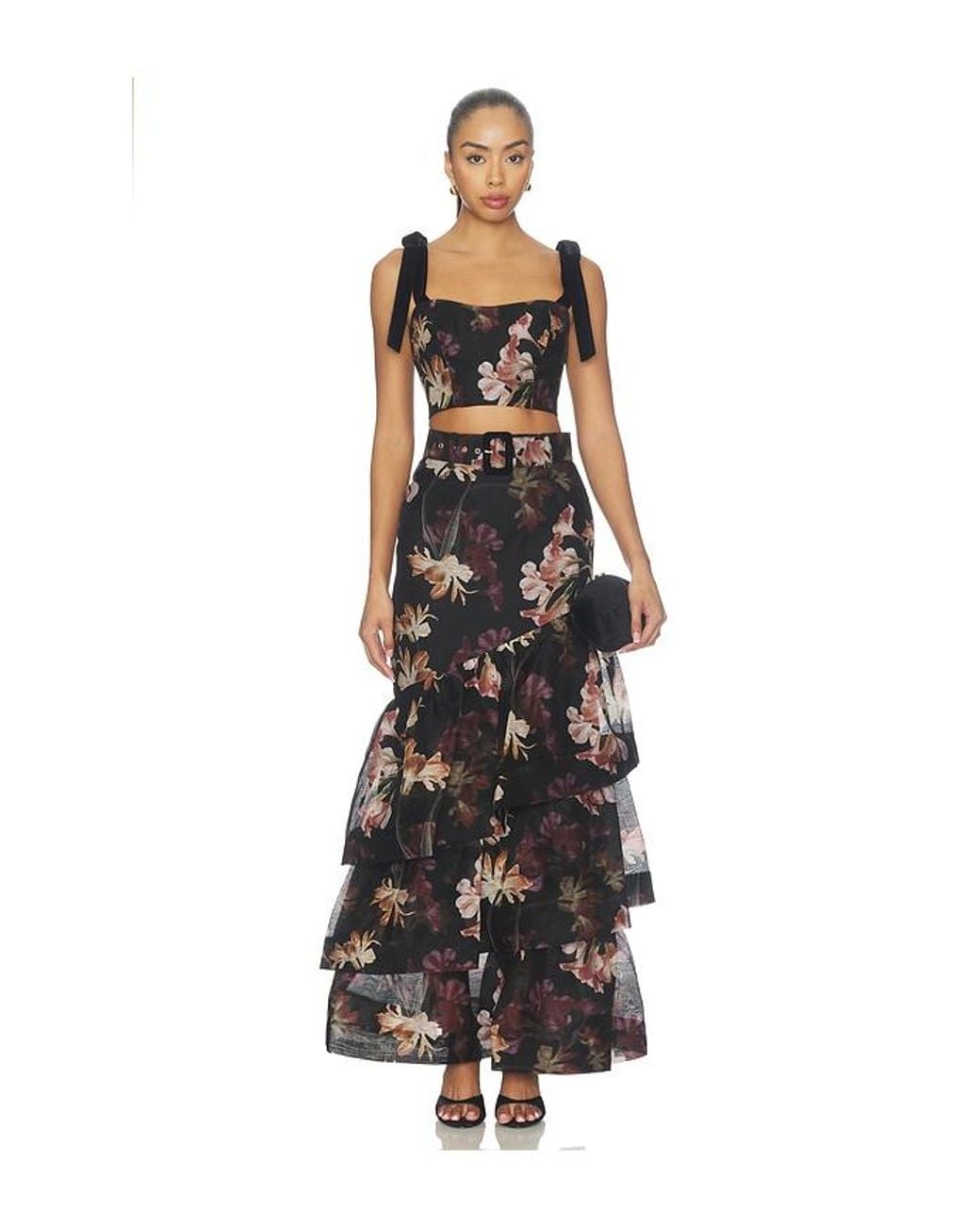 Cara Cara Black Priya Skirt