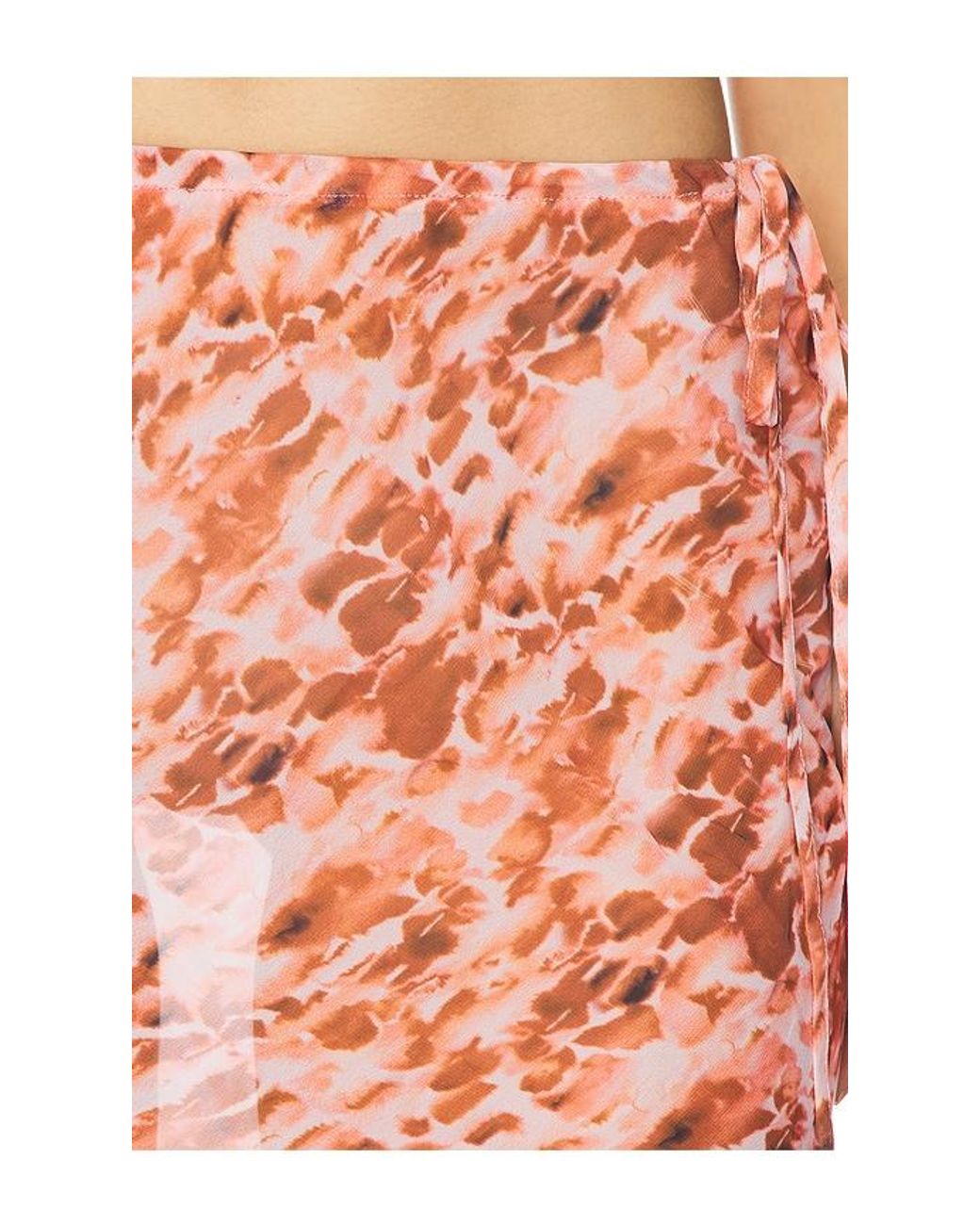 SNDY'S Orange St. Ives Maxi Skirt