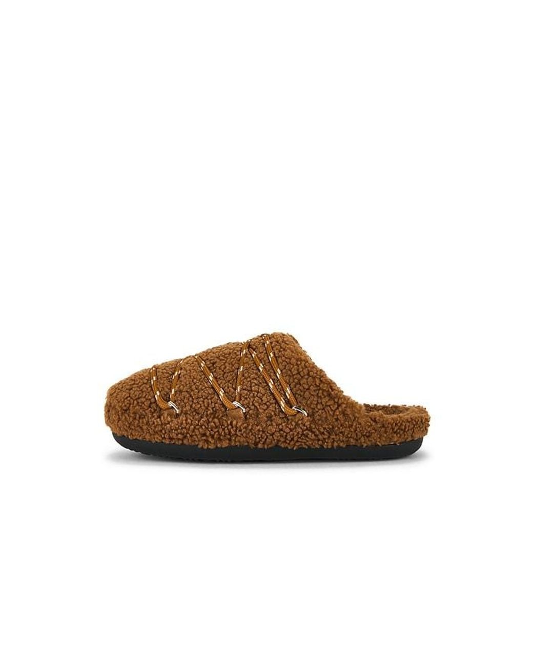Moon Boot Brown Slipper Teddy