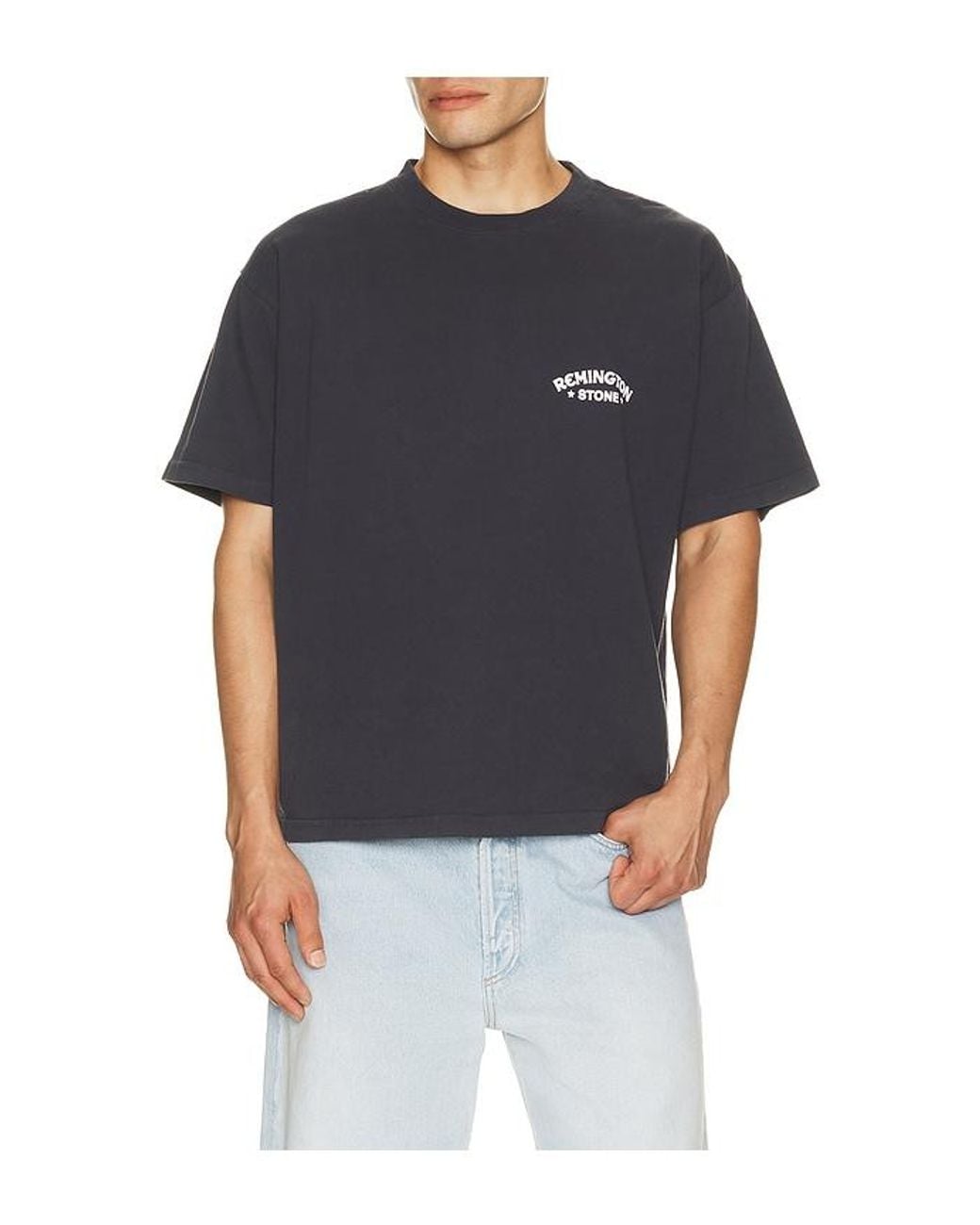 Remington Stone Black Cowboy 2 Tee for men
