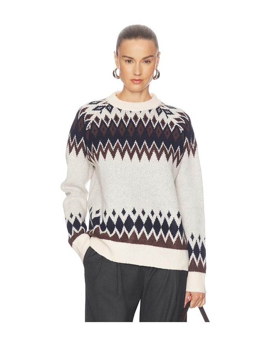 MORE TO COME Multicolor Calantha Fairisle Sweater