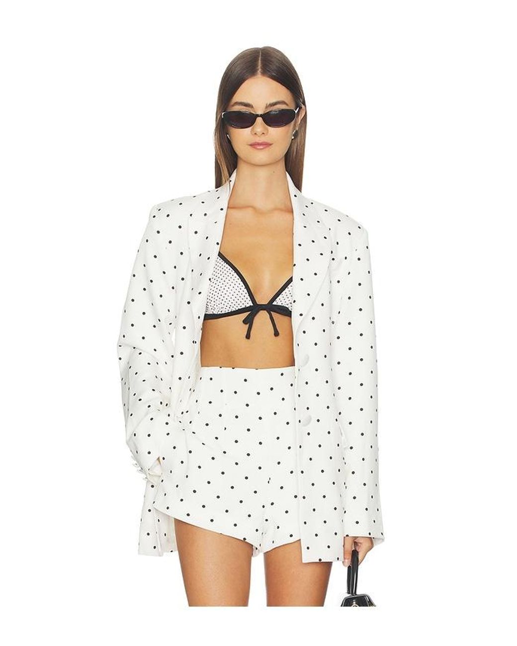 AFRM White Edel Blazer