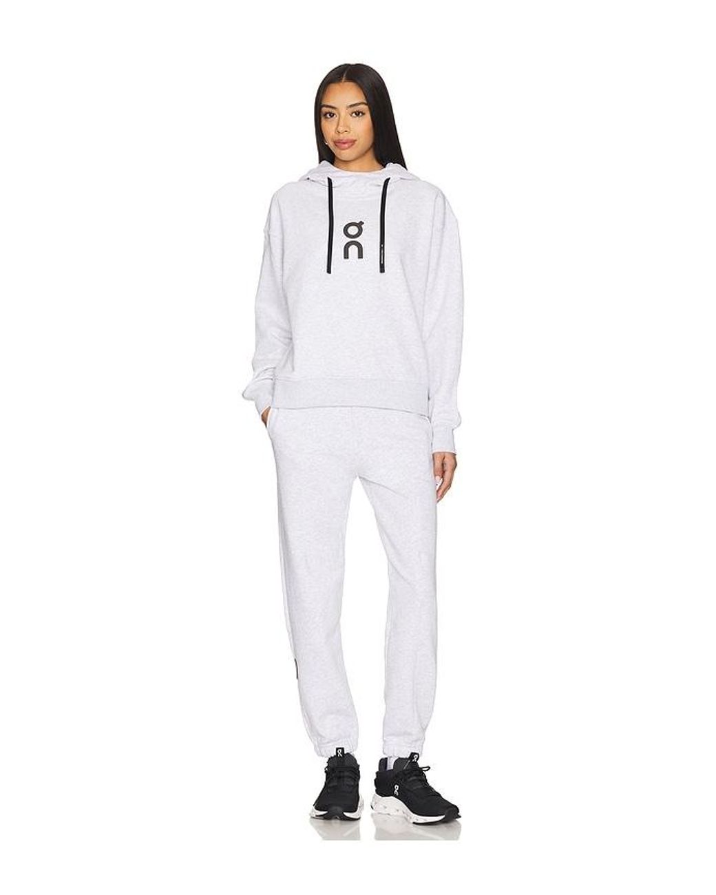 On Shoes White Club Hoodie