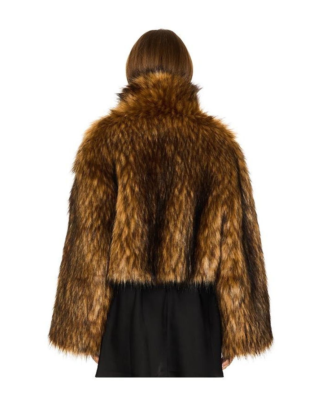 Adrienne Landau Black Teddy Bomber Jacket