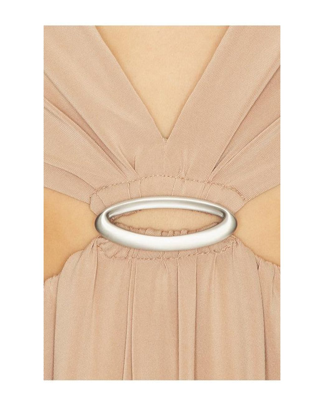 HAELO Natural Cascade Dress