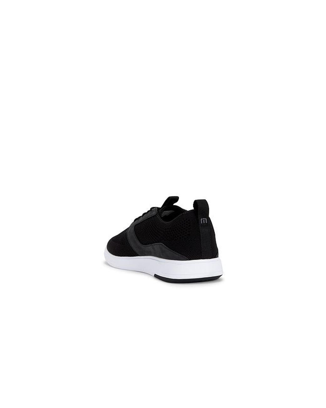 Travis Mathew Black The Modern One Sneakers for men